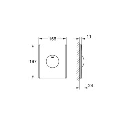 Grohe Skate Kumanda Paneli - 38573000 - 2