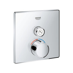 Grohe Smartcontrol Tek Valfli Akış Kontrollü Ankastre Duş Bataryası - 29147000 - 1