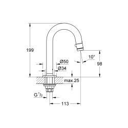 Grohe Universal Musluk Dn15 - 20201000 - 2