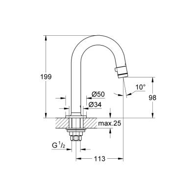 Grohe Universal Musluk Dn15 - 20201000 - 2