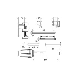 Grohe Universal Uzatma Seti, 50 Mm - 14057000 - 2