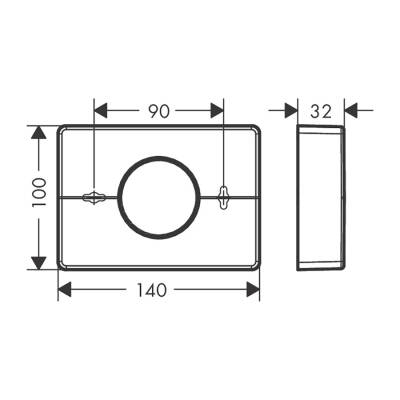 HansGrohe Addstoris Hijyenik Poşet Kutusu - 41773990 - 2