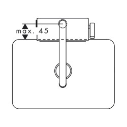 HansGrohe Aquno Select M81 Tek Kollu Eviye Bataryası 170, Çekilebilir El Duşu, 3Jet - 73837000 - 2