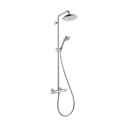 HansGrohe Croma Duş Kolonu 220 1 Jet, Termostat İle - 27185000 - 1