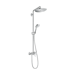 HansGrohe Croma Select S Duş Kolonu 280 1 Jet, Tek Kollu Batarya İle - 26791000 - 1