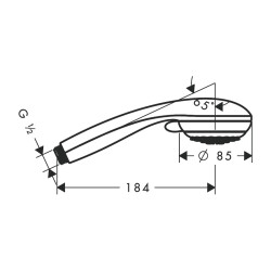 HansGrohe Crometta 85 El Duşu Multi - 28563000 - 2