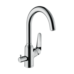 HansGrohe Focus M42 Tek Kollu Eviye Bataryası 220, Açma - Kapama Valfi, 1Jet - 71803000 - 1