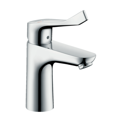 HansGrohe Focus Tek Kollu Lavabo Bataryası 100 Coolstart, Kumandasız, Uzun Volan İle - 31917000 - 1