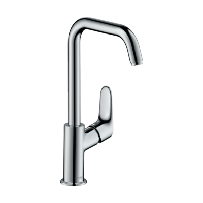 HansGrohe Focus Tek Kollu Lavabo Bataryası 240 Kumandalı, Döner Gaga İle - 31609000 - 1