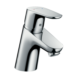 HansGrohe Focus Tek Kollu Lavabo Bataryası 70 Zincir İle - 31732000 - 1