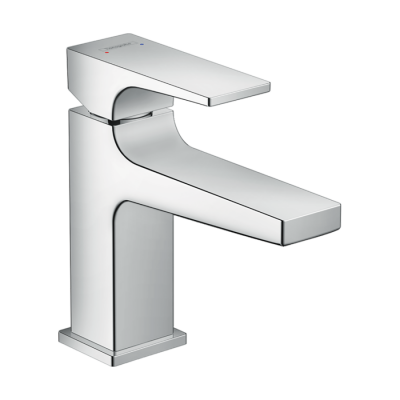 HansGrohe Metropol Tek Kollu Lavabo Bataryası 100 Çubuk Volan, Bas - Aç Gider Seti İle, Küçük Lavabolar İçin - 32500000 - 1