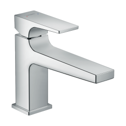 HansGrohe Metropol Tek Kollu Lavabo Bataryası 100 Çubuk Volan Ve Bas - Aç Gider Seti İle - 32502000 - 1