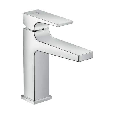 HansGrohe Metropol Tek Kollu Lavabo Bataryası 110 Coolstart, Çubuk Volan Ve Bas - Aç Gider Seti İle - 32508000 - 1