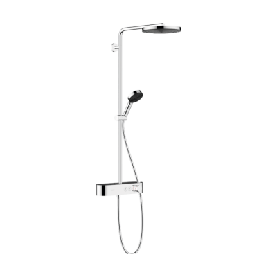 HansGrohe Pulsify S Duş Kolonu 260 1Jet, Ecosmart, Showertablet Select 400 İle - 24221000 - 1