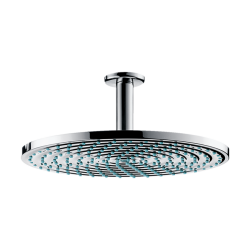 HansGrohe Raindance S Tepe Duşu 300 1 Jet, Tavan Bağlantısı İle - 27494000 - 1