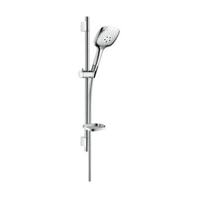 HansGrohe Raindance Select E Duş Seti 150 3 Jet, 65 Cm Duş Barı Ve Sabunluk İle - 27856000 - 1