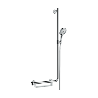 HansGrohe Raindance Select S Duş Seti 120 3 Jet, 110 Cm Sağ Duş Barı İle - 26326000 - 1