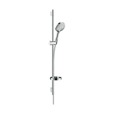 HansGrohe Raindance Select S Duş Seti 120 3 Jet, Ecosmart, 9Lt/Dk, 90 Cm Duş Barı Ve Sabunluk İle - 26633000 - 1