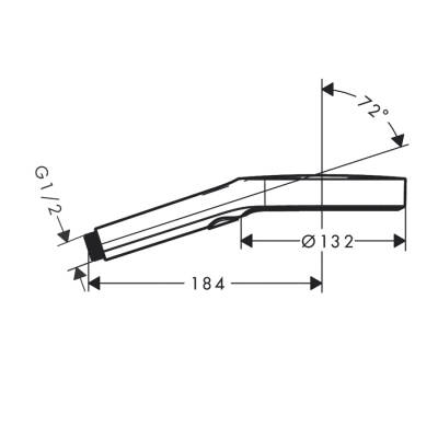 HansGrohe Rainfinity El Duşu 130 3 Jet - 26864340 - 2