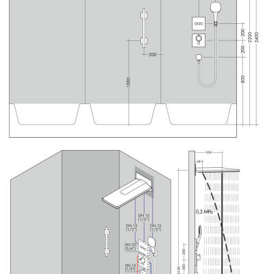 HansGrohe Rainmaker Select Tepe Duşu 580 3 Jet - 24001400 - 2