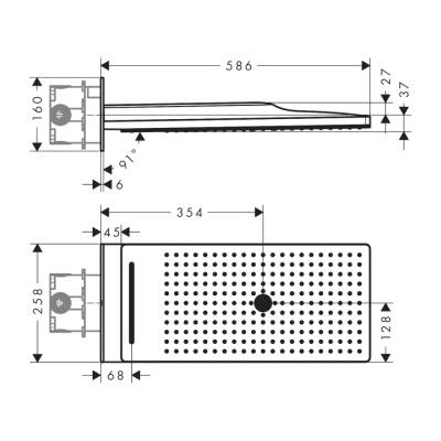 HansGrohe Rainmaker Select Tepe Duşu 580 3 Jet - 24001600 - 2