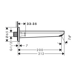 HansGrohe Rebris E - 72431670 - 2