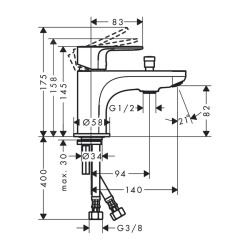 HansGrohe Rebris E - 72437000 - 2