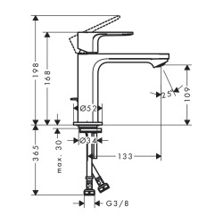 HansGrohe Rebris E - 72557000 - 2