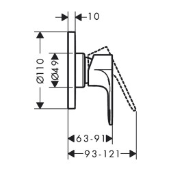 HansGrohe Rebris E - 72659670 - 2