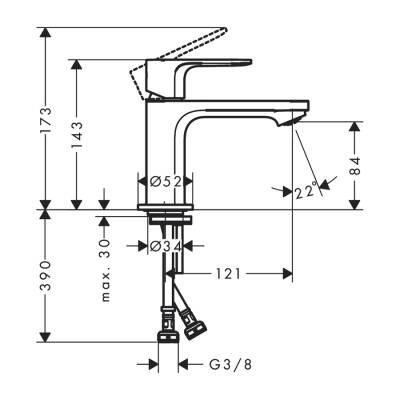 HansGrohe Rebris S - 72514000 - 2