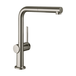 HansGrohe Talis M54 Tek Kollu Eviye Bataryası 270, Çekilebilir Gaga, 1Jet, Sbox - 72809800 - 1