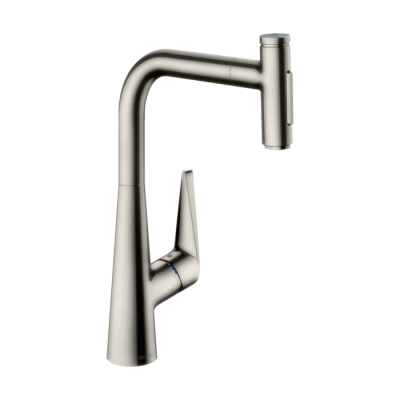 HansGrohe Talis Select M51 Tek Kollu Eviye Bataryası 300, Çekilebilir El Duşu, 2Jet, Sbox - 73867800 - 1