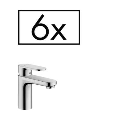 HansGrohe Vernis Blend Tek Kollu Lavabo Bataryası 70 Kumandalı, Proje Paketi (6'Lı) - 71587000 - 1