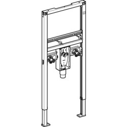 Lavabo için Geberit Duofix elemanı, 112 cm, tezgah üstü batarya, gömme sifonlu - 2