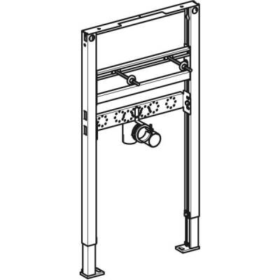 Lavabo için Geberit Duofix elemanı, 82–98 cm, tezgah üstü batarya: B=50cm, H=82–98cm, T=7.5cm - 2