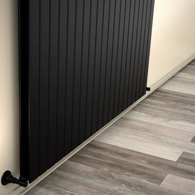 Tip 20V Dekoratif Radyatör 900x1476 Mat Siyah - 1