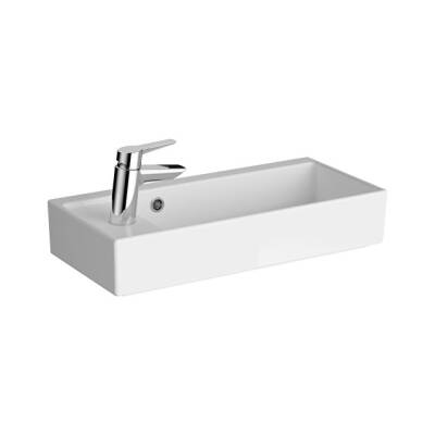 VitrA ArchiPlan Dar Soldan Armatürlü Lavabo 60 cm, Beyaz - 1