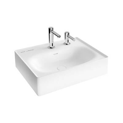 VitrA Equal Beyaz 60 cm Lavabo Sıvı Sabunluk Delikli - 1