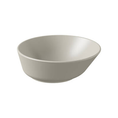 VitrA Geo Yuvarlak Çanak Lavabo Mat Bej, 38 cm - 1