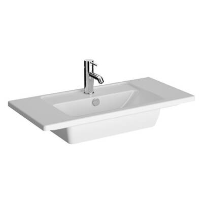 VitrA Integra Dar Etajerli Lavabo Parlak Beyaz, 80 cm - 1