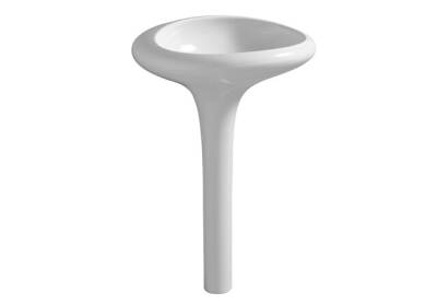 VitrA İstanbul 60 cm Beyaz Entegre Lavabo - 1