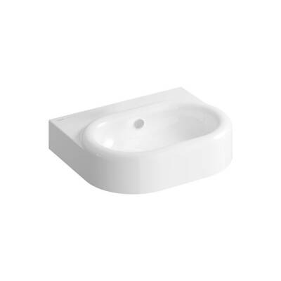 VitrA Liquid Beyaz Lavabo, 60 cm Armatür Deliksiz, Su Taşma Delikli - 1