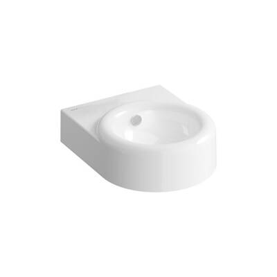 VitrA Liquid Beyaz Lavabo, Armatür Deliksiz 40 cm - 1