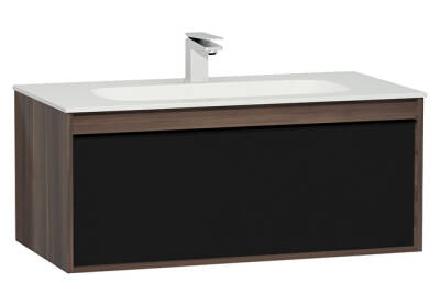 VitrA Metropole 100 cm Lavabo Alt Dolabı Erik - 1