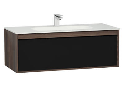 VitrA Metropole 120 cm Lavabo Alt Dolabı Erik - 1