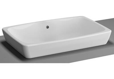 VitrA Metropole 60 cm Beyaz Dikdörtgen Tezgah Üstü Lavabo - 1