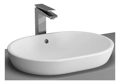 VitrA Metropole 60 cm Tezgah Üstü Oval Çanak Lavabo - 1