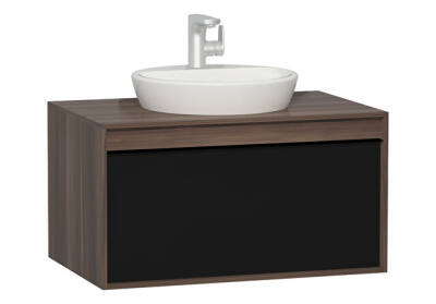 VitrA Metropole Lavabo Dolabı, 80 cm, tek çekmeceli, Erik - 1