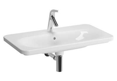 Vitra Nest Trendy 80 cm Ledli Tezgah Üstü Lavabo - 1