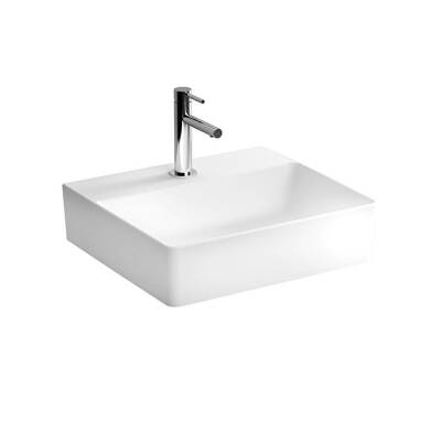 VitrA Nuo Dikdörtgen Beyaz Lavabo, 50 cm - 1